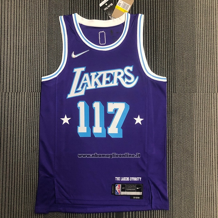 Maglia Los Angeles Lakers x X-box Master Chief #117 Viola